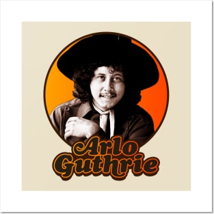 Arlo Guthrie // Retro Folk Icon Posters and Art